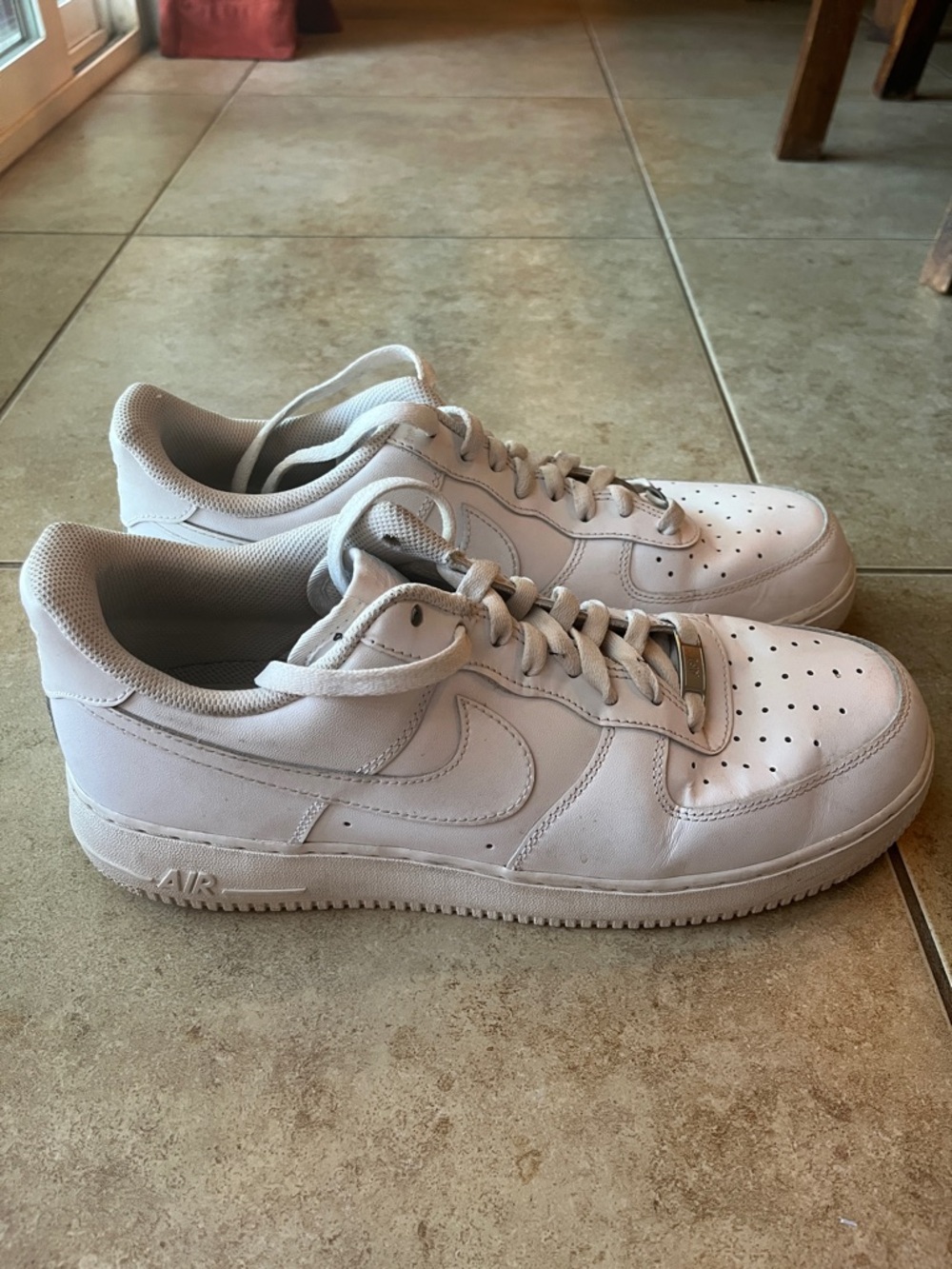 Nike White Low-Top Sneakers